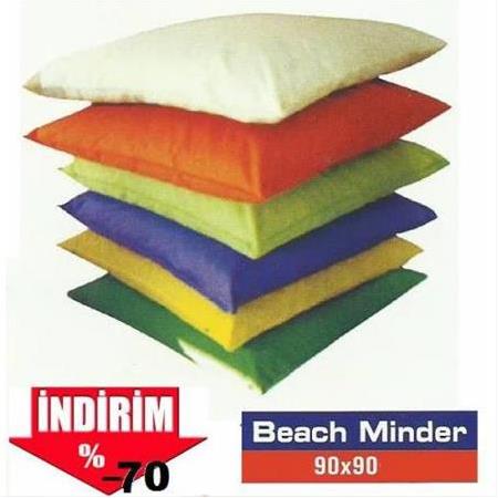 İMPERTEX FERMUARLI YER MİNDERİ PUF BEACH MİNDER ÇAY ÇİM BAHÇE 90x90 cm  @depolife